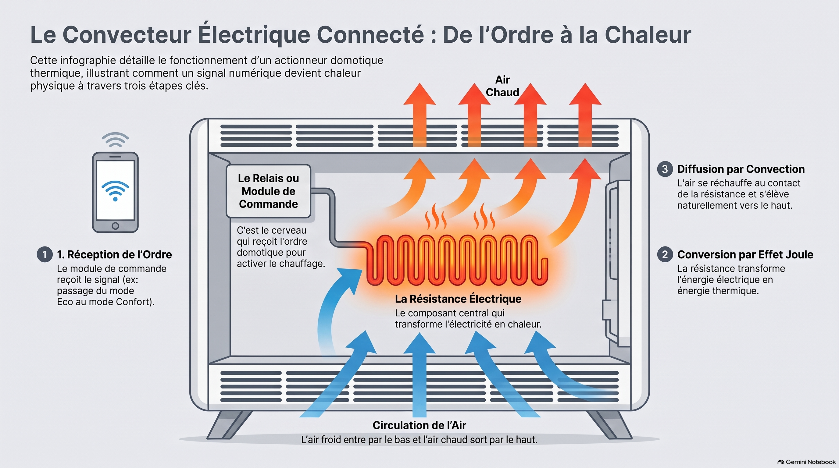 Actionneur Convecteur Électrique Connecté