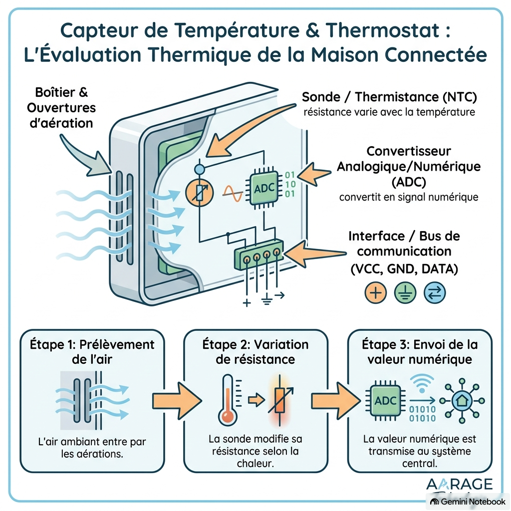 Capteur de Température et Thermostat